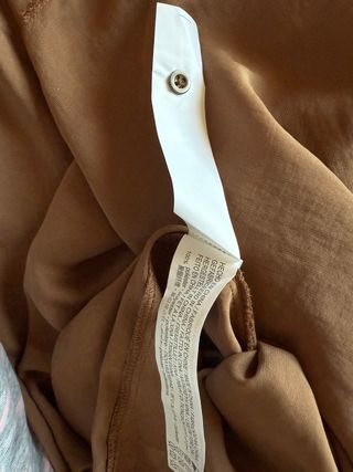 Vestido camisero marrón Stradivarius