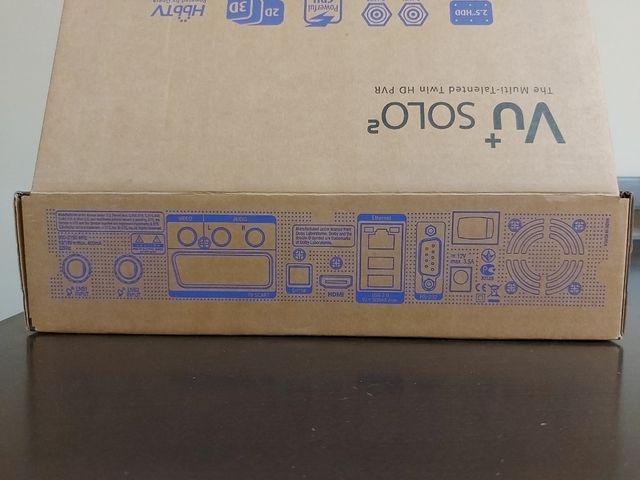 Decodificador Vu+ Solo 2 con Hdd instalado