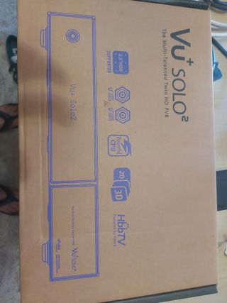 Decodificador Vu+ Solo 2 con Hdd instalado