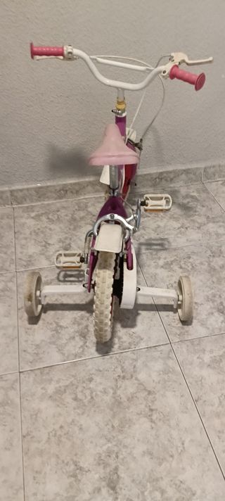 Bicicleta infantil morada