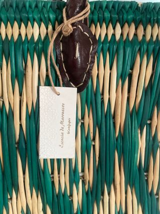 Bolso Capazo Grande Tejido