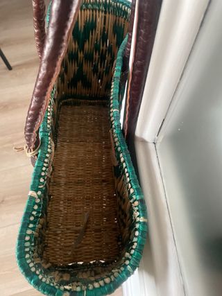 Bolso Capazo Grande Tejido