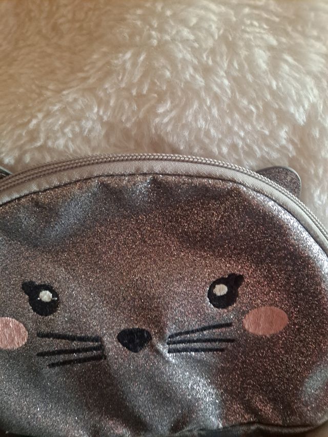 2 zaini in peluche Glitter Kitty