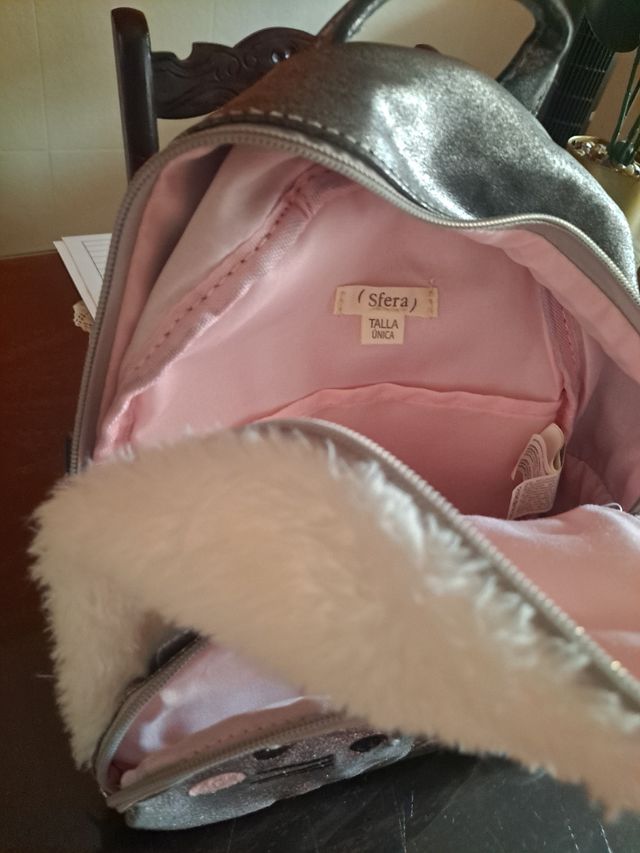 2 zaini in peluche Glitter Kitty