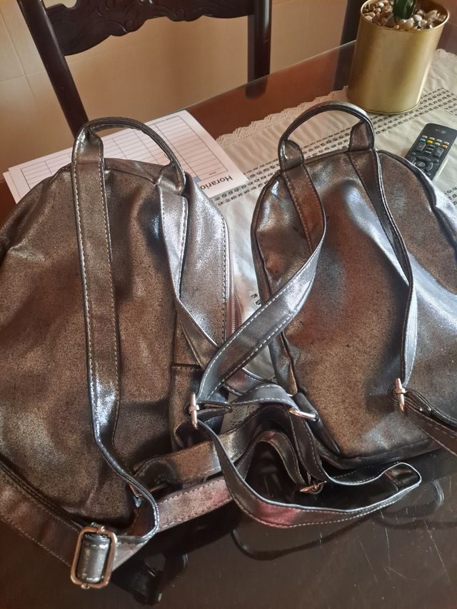 2 zaini in peluche Glitter Kitty