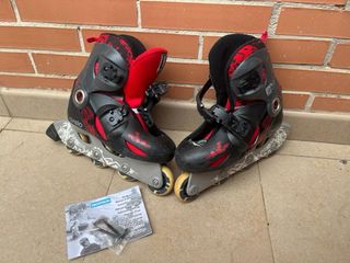 Patines y protecciones
