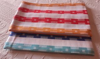 Canovacci da cucina a righe