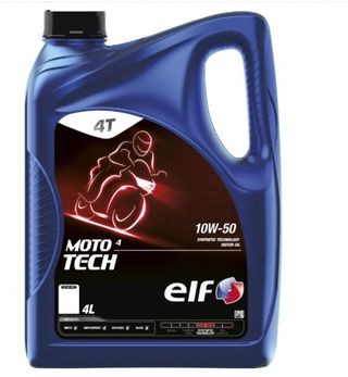 Aceite elf Moto 4 Tech 10W-50 4 litros