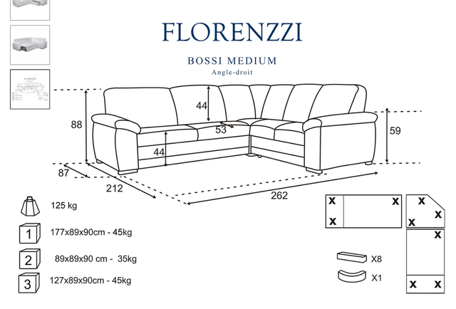 Precioso sillón cama de piel blanco