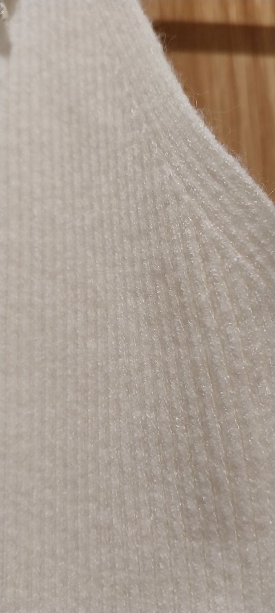 Vestido Lumina Midi Branco com Franjas