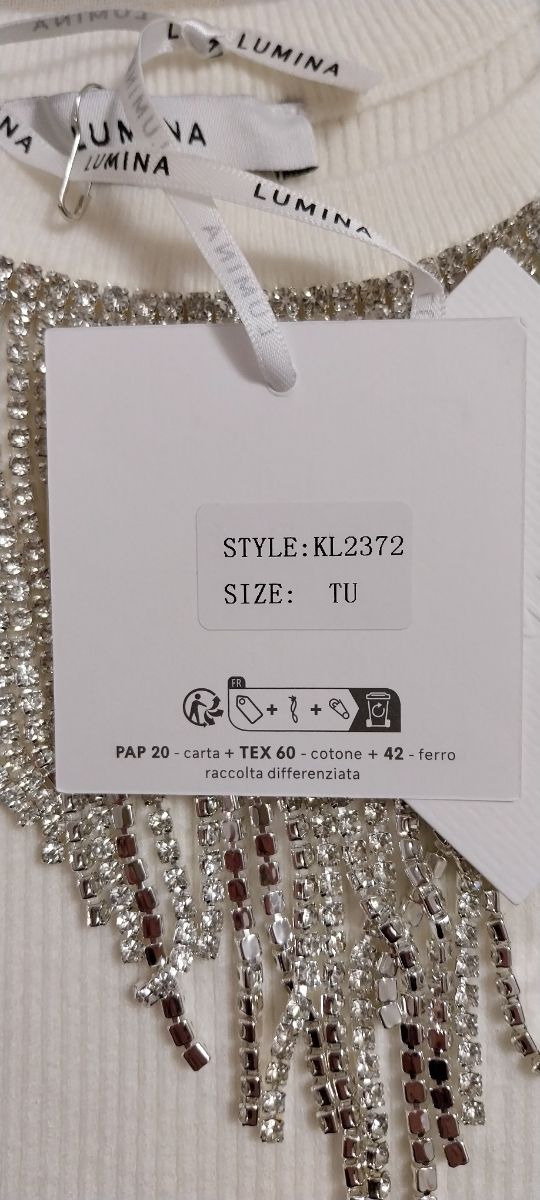 Vestido Lumina Midi Branco com Franjas