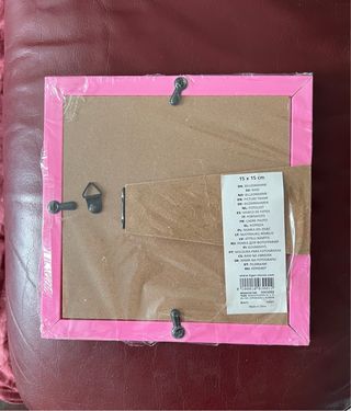 Cornice portafoto rosa shocking 15x15 cm