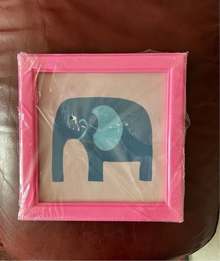 Cornice portafoto rosa shocking 15x15 cm