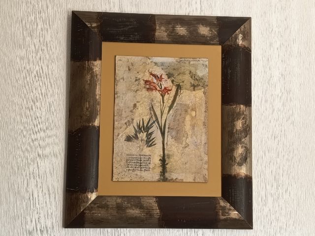 Cuadro decorativo floral