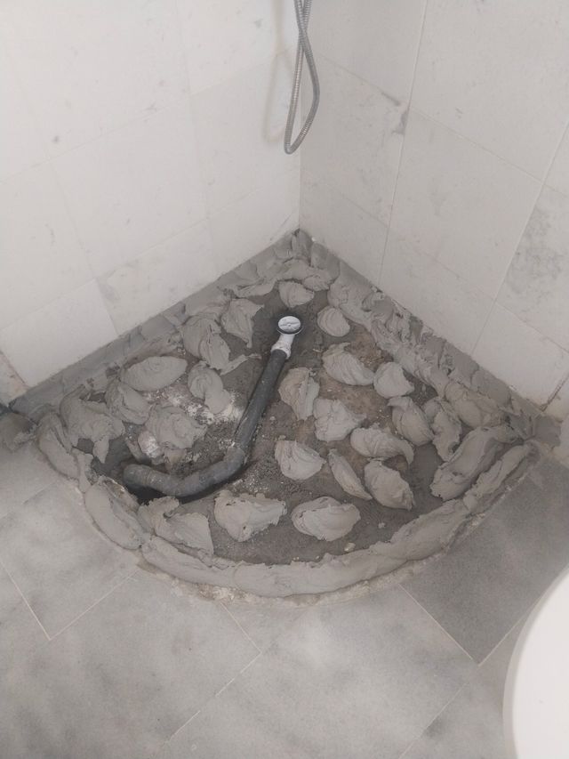 Cambio plato de ducha