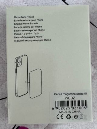 Power Bank Magnetico 12000 mAh per iPhone