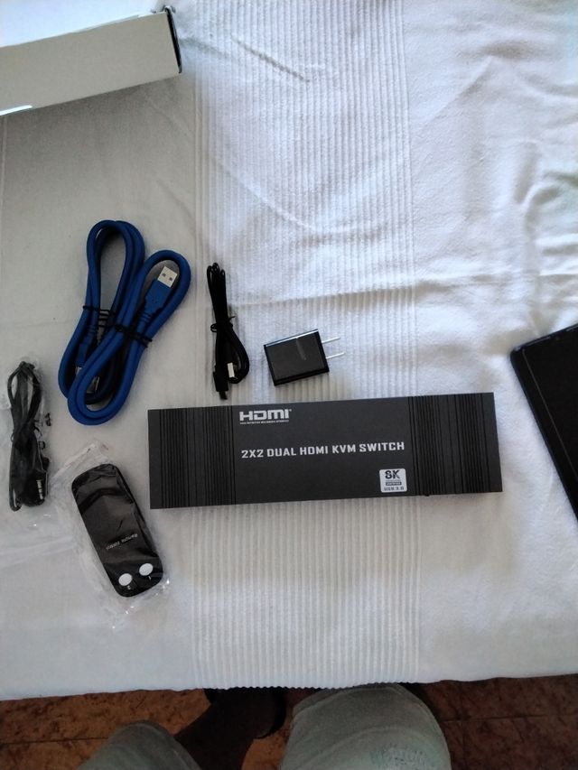 Switch HDMI 4K con telecomando