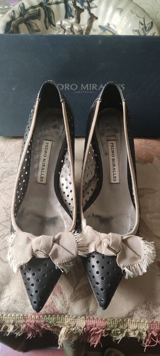 Zapatos Pedro Miralles Negros Mujer