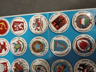Chapas Mundial Fútbol España 1982 Colección