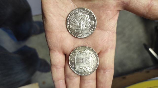 Medaglia Papa Giovanni Paolo II Argento