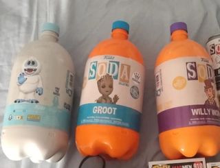 Confezione da 3 bottiglie vuote Funko Soda 3L