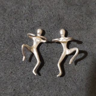 Pendiente de Plata de Bailarinas