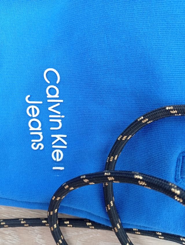 Chándal Calvin Klein Talla 14 Azul y Blanco origin