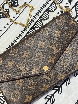 Bolso Louis Vuitton Marrón Felice Original 