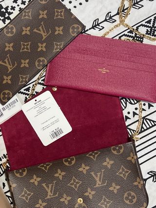 Bolso Louis Vuitton Marrón Felice Original 