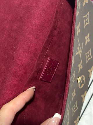 Bolso Louis Vuitton Marrón Felice Original 