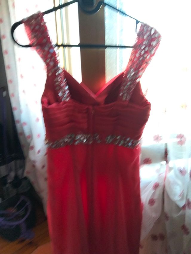 Vestito da cerimonia corallo