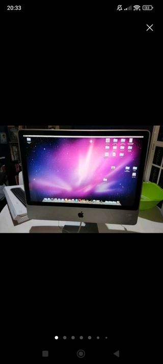 iMac 8.1 Plata SIN SO