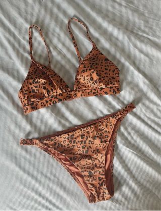 Bikini Oysho estampado leopardo