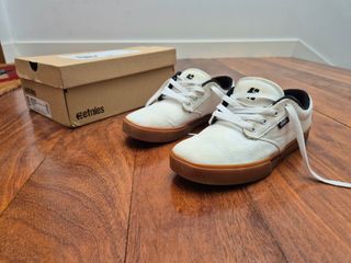 ZAPATILLAS ETNIES JAMESON BLANCO TALLA 42 UK 8 US9