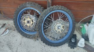 Llantas con ruedas Pit Bike 12/14