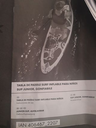 Tabla Paddle Surf Mistral