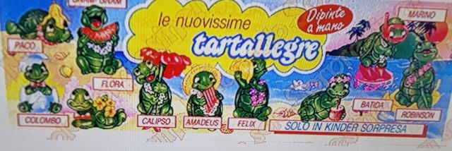 Tartallegre Kinder Sorpresine   1992 -Vintage