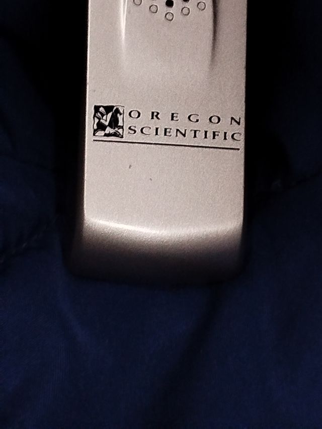 Grabadora de voz Oregon Scientific Plata