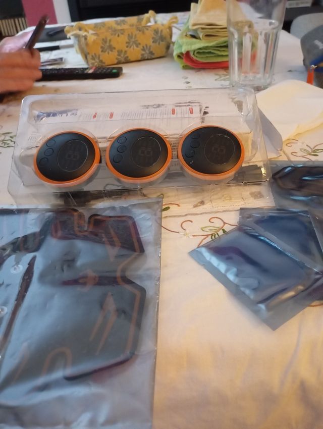 Cinturón de musculación con 3 sensores