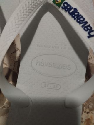 Chanclas Havaianas Blancas
