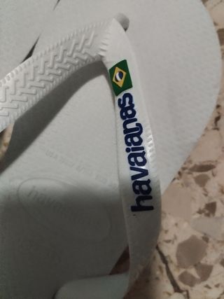 Chanclas Havaianas Blancas