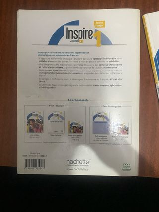 Libro y cahier Inspire 1