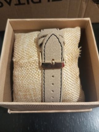 Reloj Romtimes de hombre Beige y Dorado