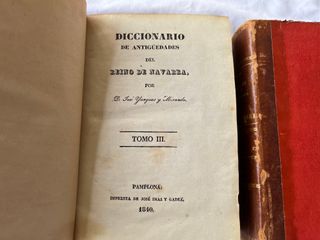 Diccionario de Antigüedades del Reino de Navarra.