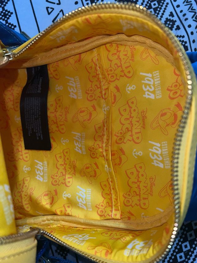 Mochila Loungefly Pato Donald Azul