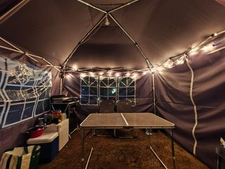 Carpa/Pérgola Camping con Paredes Desmontables