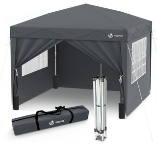 Carpa/Pérgola Camping con Paredes Desmontables
