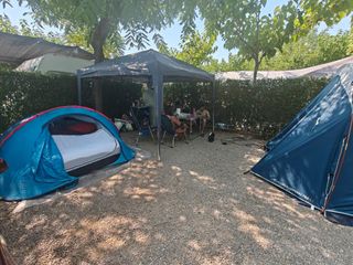 Carpa/Pérgola Camping con Paredes Desmontables