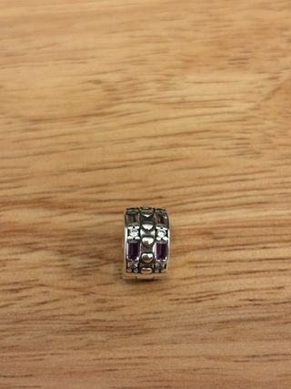 Clip Retenedor de Plata compatible con Pandora