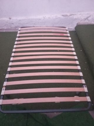 Cama base de listones